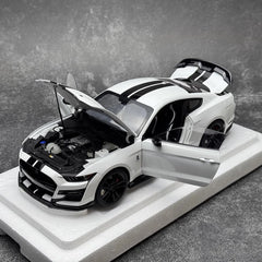 [AutoArt] 1:18 Ford 2020 Mustang Shelby GT500 blanc voiture miniature Die-Cast