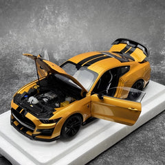 [AutoArt] 1:18 Ford 2020 Mustang Shelby GT500 giallo modellino di auto Die-Cast