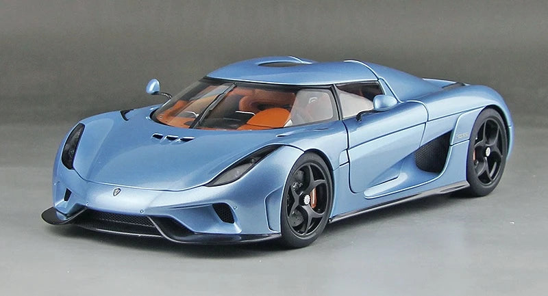 [AutoArt] 1:18 Koenigsegg 2016 Regera Blue Model Car Die-Cast
