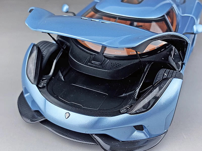 [AutoArt] 1:18 Koenigsegg 2016 Regera Blue Model Car Die-Cast