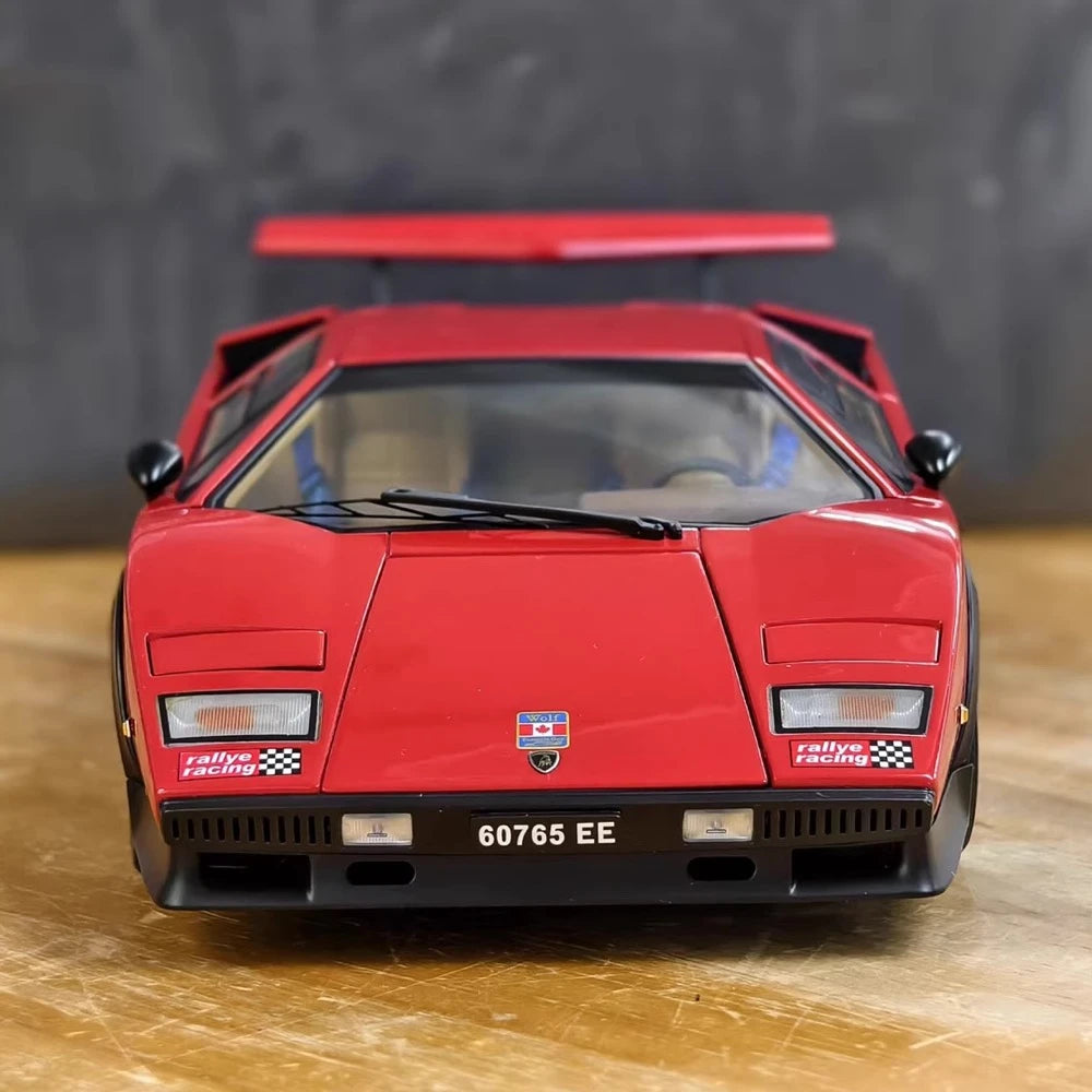 [AutoArt] 1:18 Lamborghini 1978 Countach LP400S Walter Wolf Edition Model Car Die-Cast