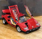 [AutoArt] 1:18 Lamborghini 1978 Countach LP400S Walter Wolf Edition Model Car Die-Cast