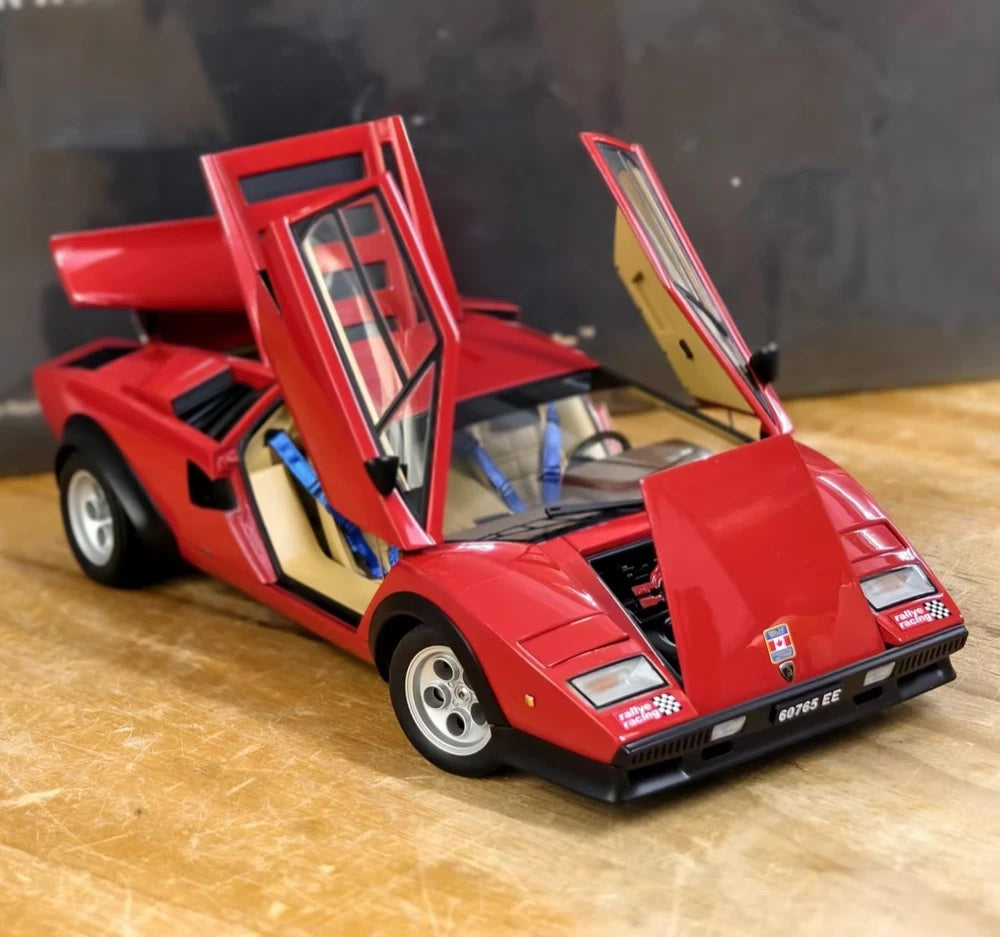 [AutoArt] 1:18 Lamborghini 1978 Countach LP400S Walter Wolf Edition Model Car Die-Cast