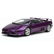AutoArt Lamborghini 1994 Diablo SE30 Jota 퍼플 1:18 – 컬렉션용 다이캐스트 미니카