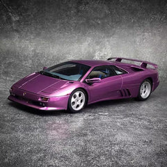 [AutoArt] 1:18 Lamborghini 1994 Diablo SE30 Jota Purple Model Car Die-Cast