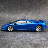 [AutoArt] 1:18 Lamborghini 1994 Diablo SE30 Jota Blue Model Car Die-Cast
