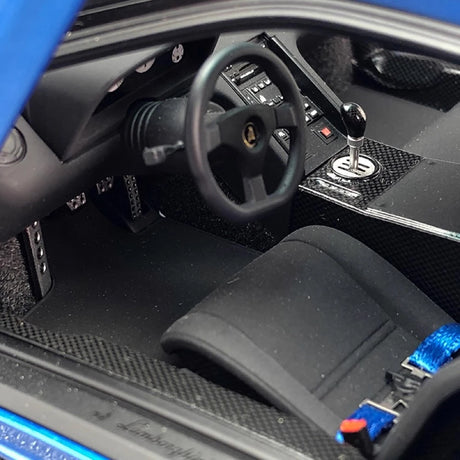 [AutoArt] 1:18 Lamborghini 1994 Diablo SE30 Jota Blue Model Car Die-Cast