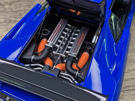 [AutoArt] 1:18 Lamborghini 1999 Diablo SVR Blue Model Car Die-Cast