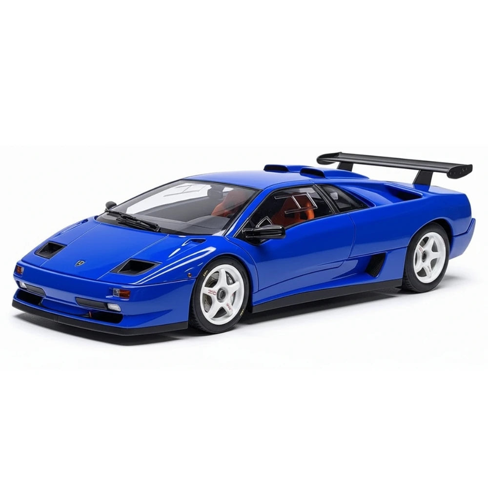 [AutoArt] 1:18 Lamborghini 1999 Diablo SVR blu modellino di auto Die-Cast