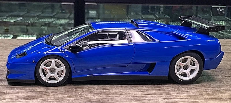 [AutoArt] 1:18 Lamborghini 1999 Diablo SVR Blue Model Car Die-Cast