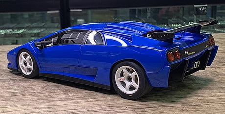 [AutoArt] 1:18 Lamborghini 1999 Diablo SVR Blue Model Car Die-Cast