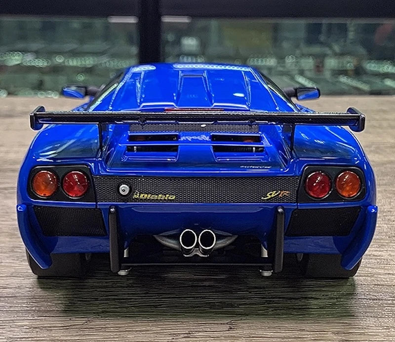 [AutoArt] 1:18 Lamborghini 1999 Diablo SVR Blue Model Car Die-Cast