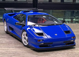 [AutoArt] 1:18 Lamborghini 1999 Diablo SVR Blue Model Car Die-Cast