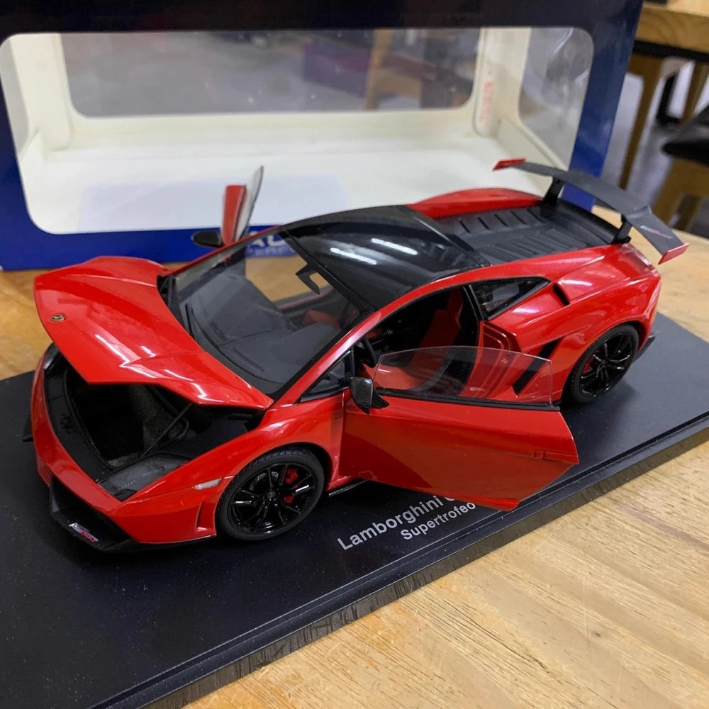 [AutoArt] 1:18 Lamborghini 2010 Gallardo LP570-4 Superleggera Red Model Car Die-Cast