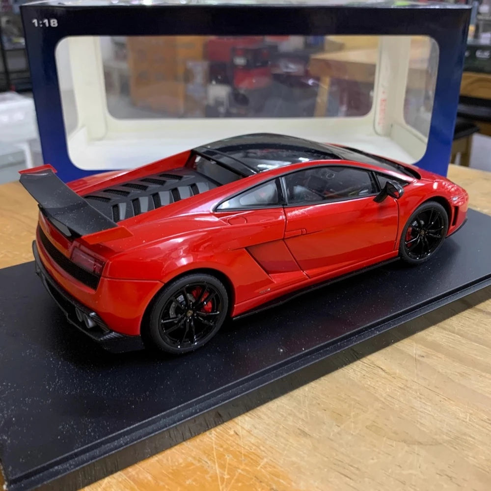 [AutoArt] 1:18 Lamborghini 2010 Gallardo LP570-4 Superleggera Red Model Car Die-Cast