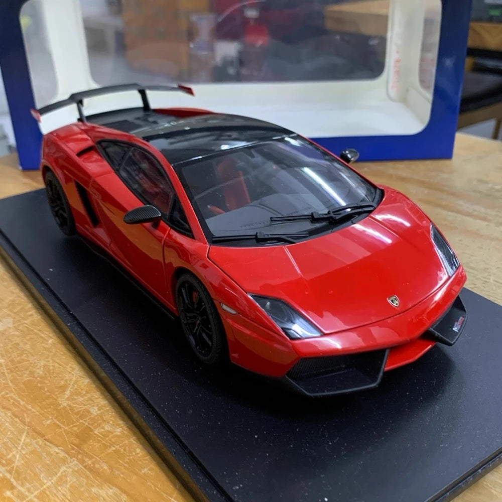 [AutoArt] 1:18 Lamborghini 2010 Gallardo LP570-4 Superleggera Red Model Car Die-Cast