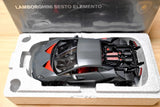 [AutoArt] 1:18 Lamborghini 2011 Sesto Elemento Black Model Car Die-Cast