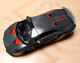 [AutoArt] 1:18 Lamborghini 2011 Sesto Elemento Black Model Car Die-Cast