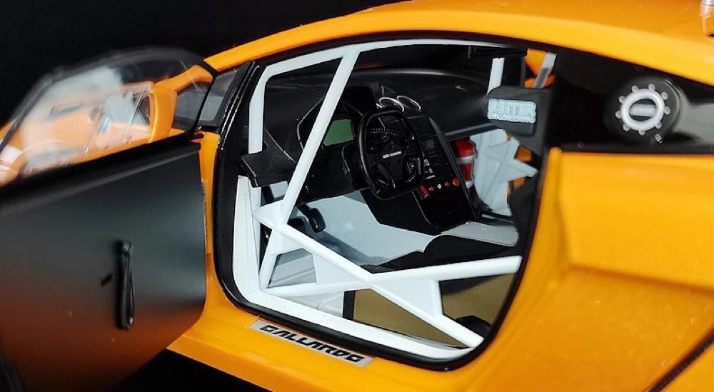 [AutoArt] 1:18 Lamborghini 2013 Gallardo GT3 FL2 arancione modellino di auto Die-Cast