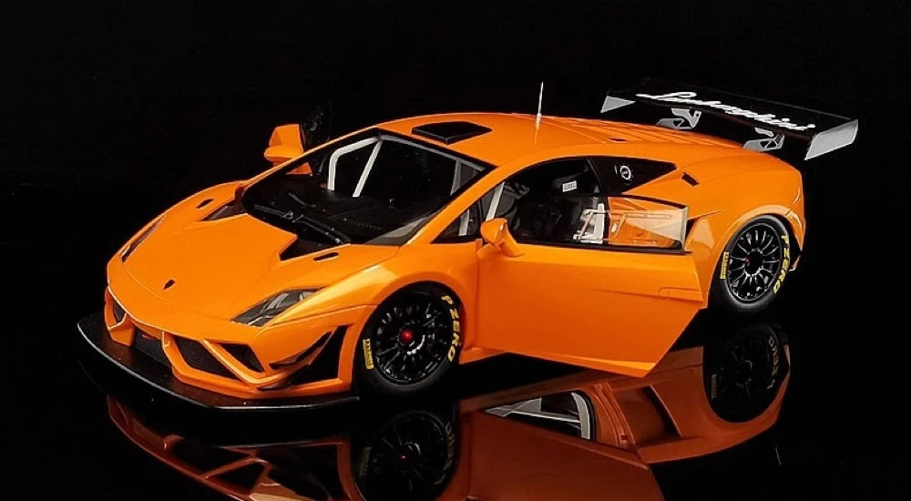 [AutoArt] 1:18 Lamborghini 2013 Gallardo GT3 FL2 arancione modellino di auto Die-Cast