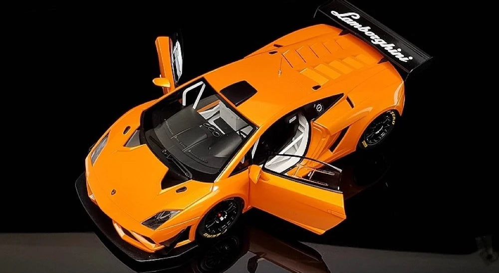 [AutoArt] 1:18 Lamborghini 2013 Gallardo GT3 FL2 arancione modellino di auto Die-Cast