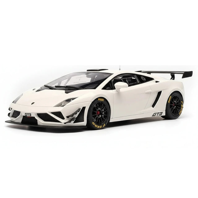 [AutoArt] 1:18 Lamborghini 2013 Gallardo GT3 FL2 White Model Car Die-Cast
