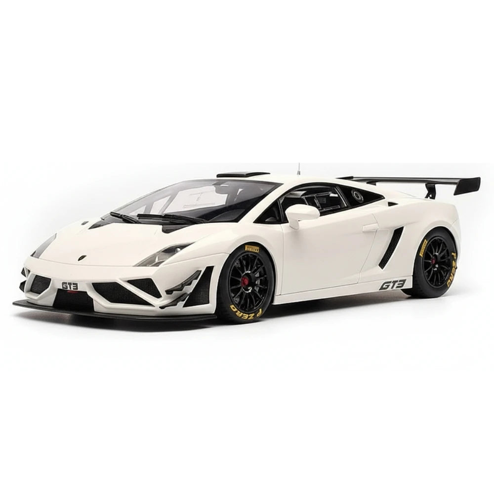 [AutoArt] 1:18 Lamborghini 2013 Gallardo GT3 FL2 White Model Car Die-Cast