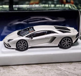 [AutoArt] 1:18 Lamborghini 2017 Aventador S Silver Model Car Die-Cast