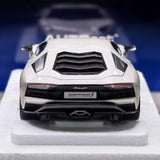 [AutoArt] 1:18 Lamborghini 2017 Aventador S Silver Model Car Die-Cast