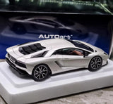 [AutoArt] 1:18 Lamborghini 2017 Aventador S Silver Model Car Die-Cast
