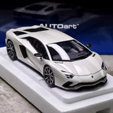 [AutoArt] 1:18 Lamborghini 2017 Aventador S Silver Model Car Die-Cast