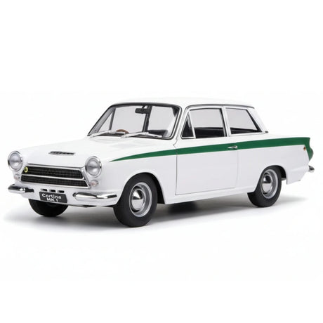 [AutoArt] 1:18 Lotus 1963 Cortina Mk1 White Model Car Die-Cast