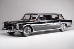 [AutoArt] 1:18 Mercedes-Benz 1963 600 Pullman W100 LWB Black Model Car Die-Cast