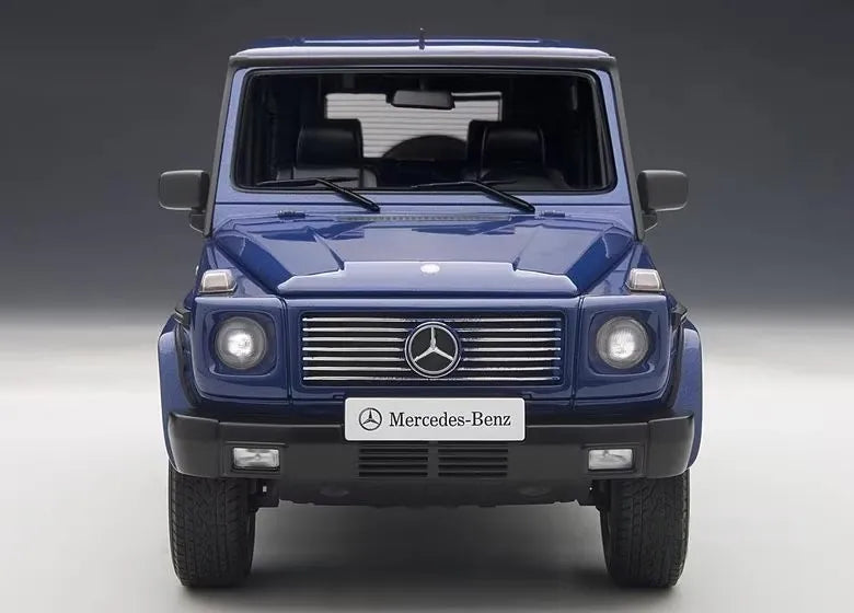 [AutoArt] 1:18 Mercedes-Benz 1998 G500 SWB bleu voiture miniature Die-Cast