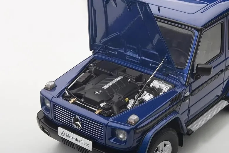 [AutoArt] 1:18 Mercedes-Benz 1998 G500 SWB Blue Model Car Die-Cast