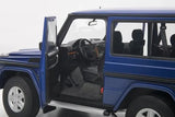 [AutoArt] 1:18 Mercedes-Benz 1998 G500 SWB Blue Model Car Die-Cast