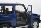 [AutoArt] 1:18 Mercedes-Benz 1998 G500 SWB Blue Model Car Die-Cast