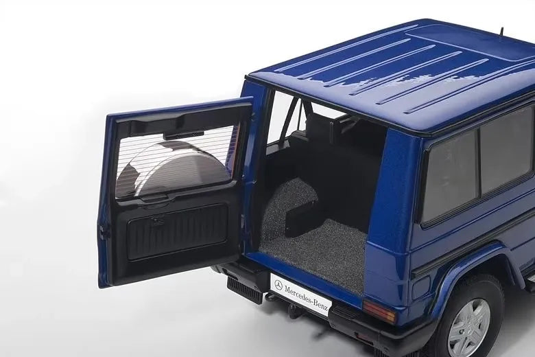 [AutoArt] 1:18 Mercedes-Benz 1998 G500 SWB bleu voiture miniature Die-Cast