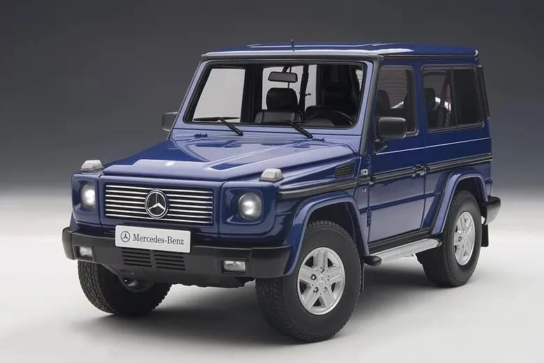 [AutoArt] 1:18 Mercedes-Benz 1998 G500 SWB Blue Model Car Die-Cast