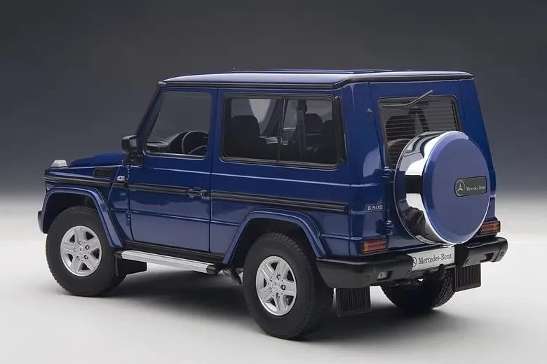 [AutoArt] 1:18 Mercedes-Benz 1998 G500 SWB Blue Model Car Die-Cast