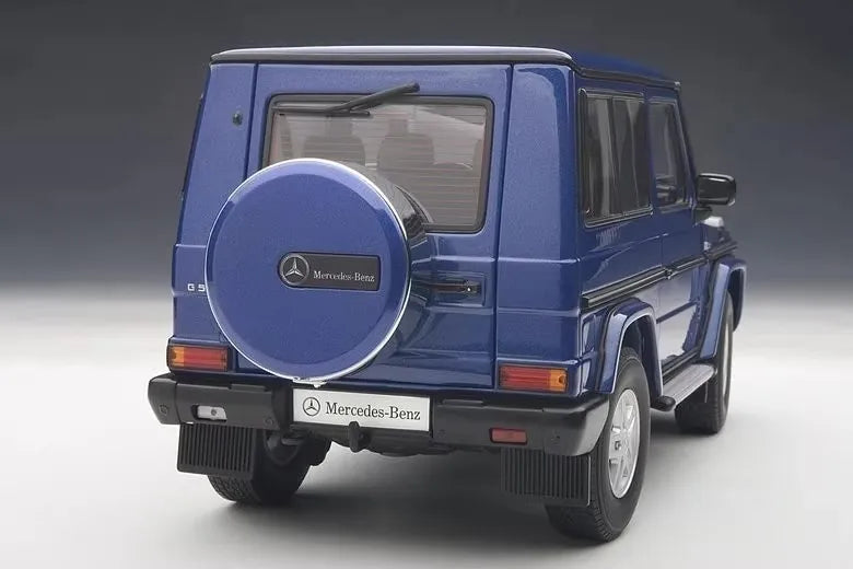 [AutoArt] 1:18 Mercedes-Benz 1998 G500 SWB Blue Model Car Die-Cast