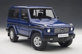 [AutoArt] 1:18 Mercedes-Benz 1998 G500 SWB Blue Model Car Die-Cast
