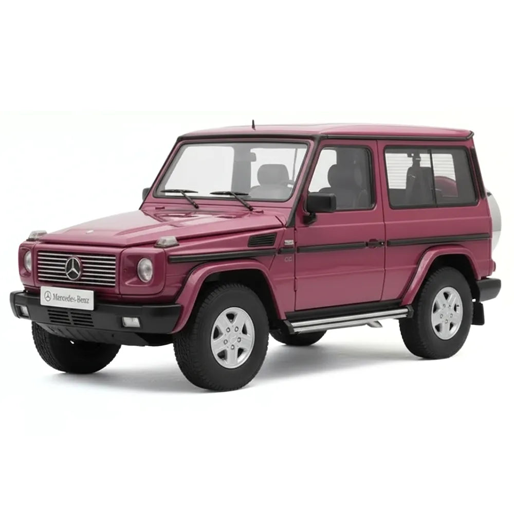 [AutoArt] 1:18 Mercedes-Benz 1998 G500 SWB Pink Model Car Die-Cast