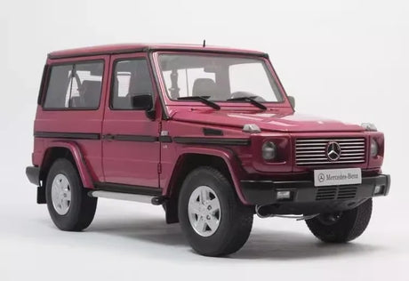 [AutoArt] 1:18 Mercedes-Benz 1998 G500 SWB Pink Model Car Die-Cast