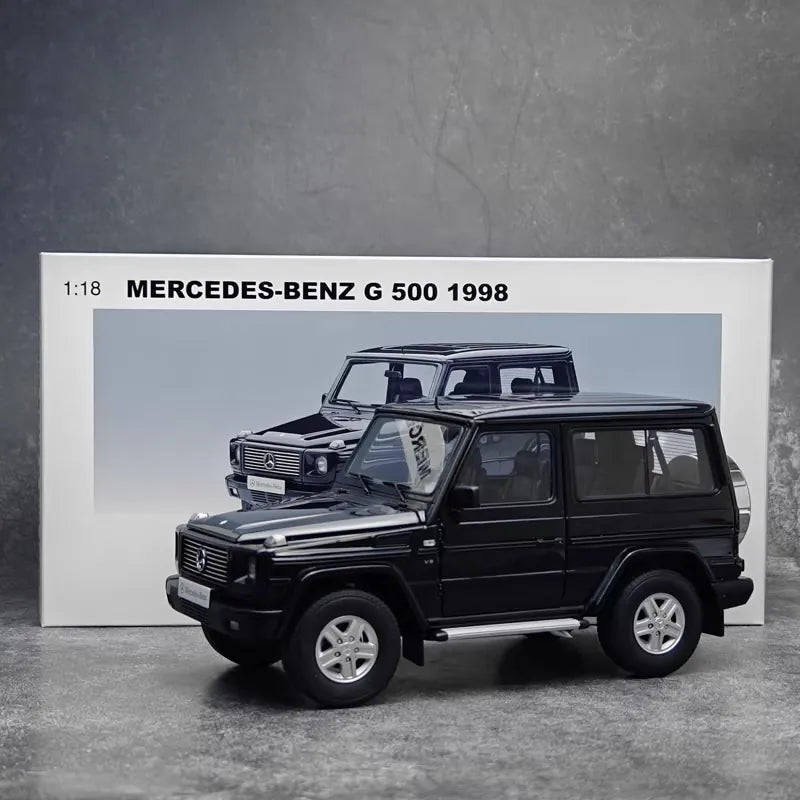 [AutoArt] 1:18 Mercedes-Benz 1998 G500 SWB Black Model Car Die-Cast