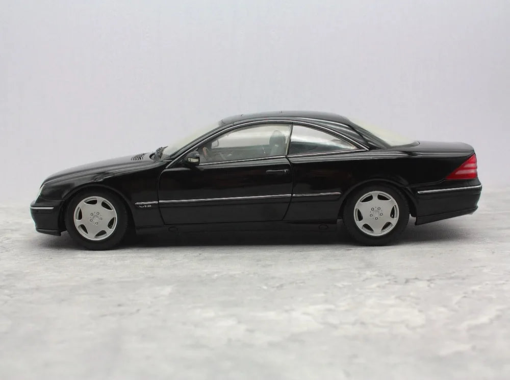 [AutoArt] 1:18 Mercedes-Benz 1999 CL600 C215 Black Model Car Die-Cast