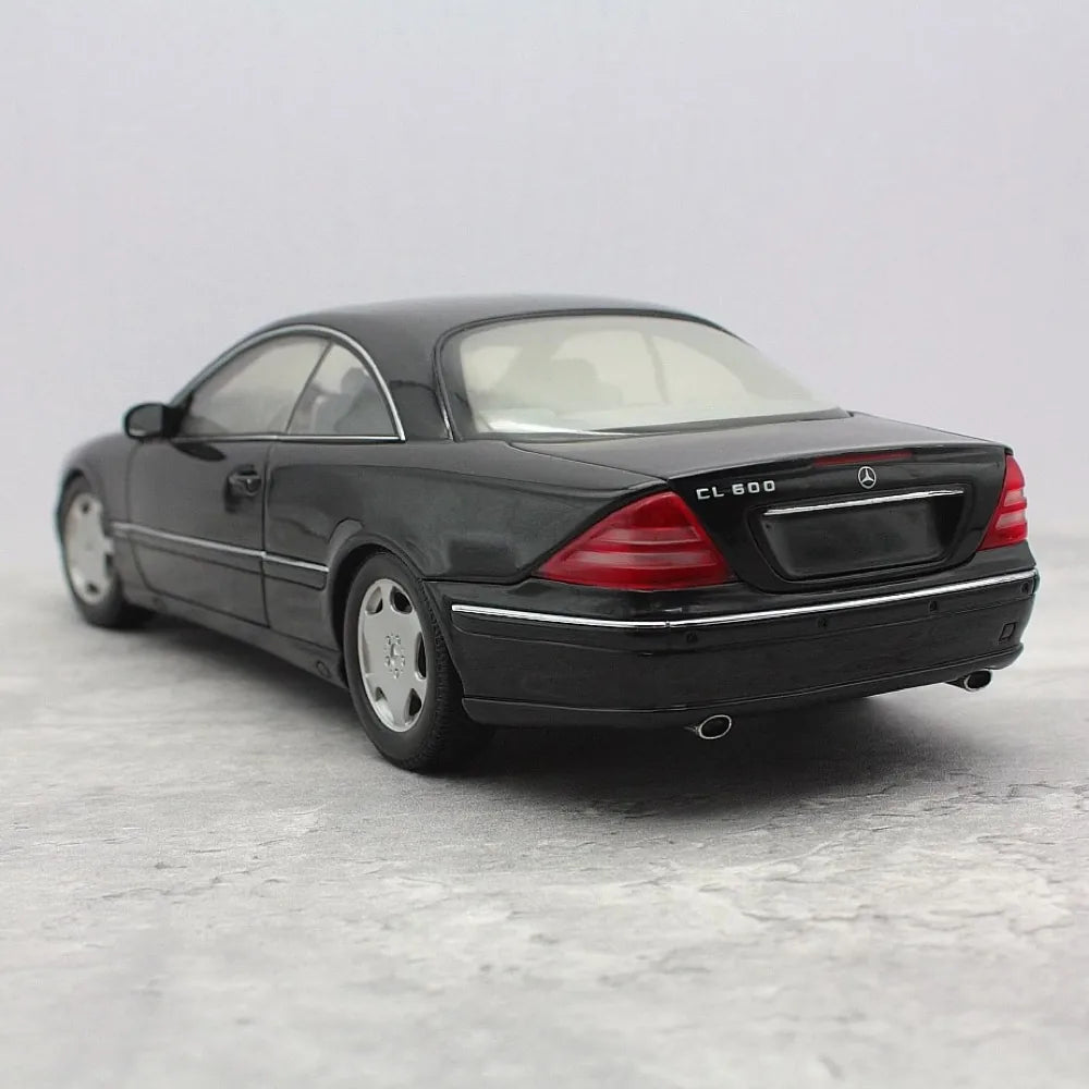 [AutoArt] 1:18 Mercedes-Benz 1999 CL600 C215 Black Model Car Die-Cast