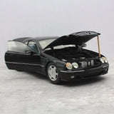 [AutoArt] 1:18 Mercedes-Benz 1999 CL600 C215 Black Model Car Die-Cast