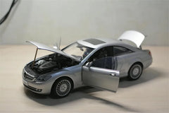 [AutoArt] 1:18 Mercedes-Benz 2006 CL-Klasse Coupe Silver Model Car Die-Cast