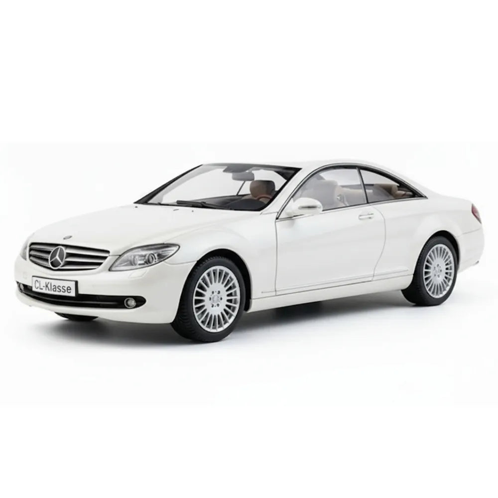 [AutoArt] 1:18 Mercedes-Benz 2006 CL-Klasse Coupe White Model Car Die-Cast